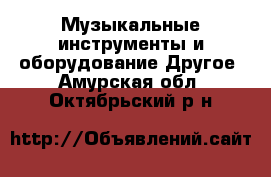 Музыкальные инструменты и оборудование Другое. Амурская обл.,Октябрьский р-н